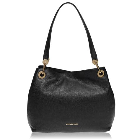 hobo bag raven michael kors|Raven Large Leather Shoulder Bag .